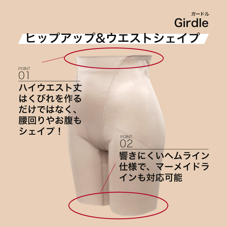 ビスチェサイズ表